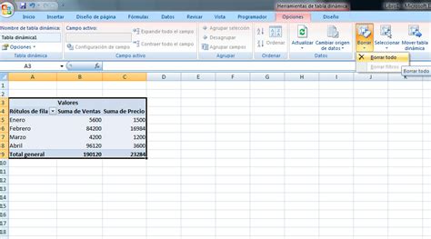 Como Desactivar Una Tabla Dinamica En Excel Sowin