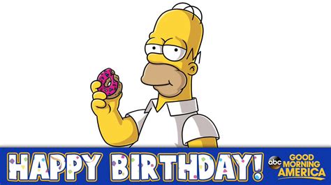 Happy Birthday Homer Simpson Today Marks Thesimpsons Characters 61st