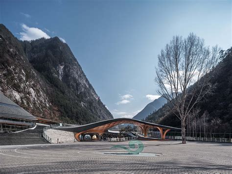 Jiuzhai Valley Visitor Center Thad Archdaily