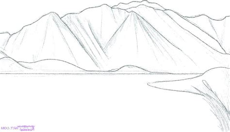 Easy Landscape Drawing For Beginners At Getdrawings Free Download