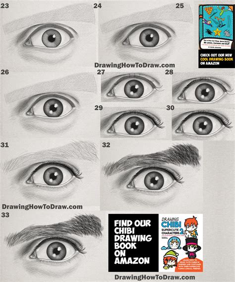 How To Draw An Eye Realistic Mans Eye Step By Step Drawing Tutorial How To Draw Step By