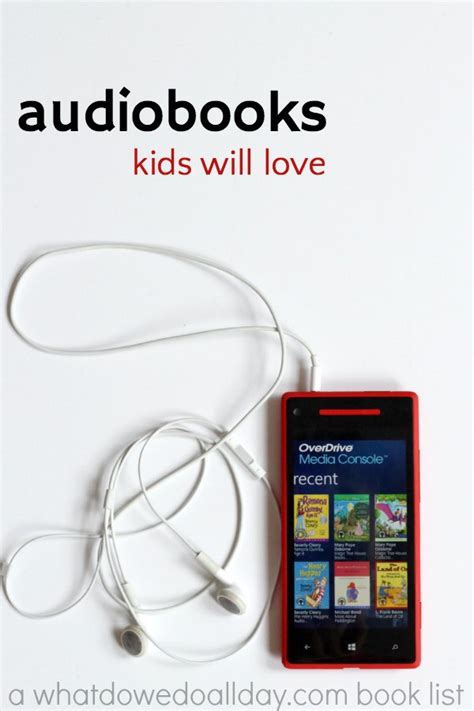 Over A Dozen Great Audiobooks For Kids