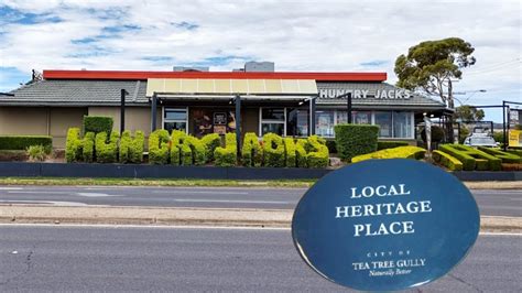 Ridgehaven Hungry Jacks Bushes Heritage Listed Adelaide Mail