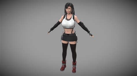 Tifa Lockhart Final Fantasy Vii Remake D Model By Miguelfua
