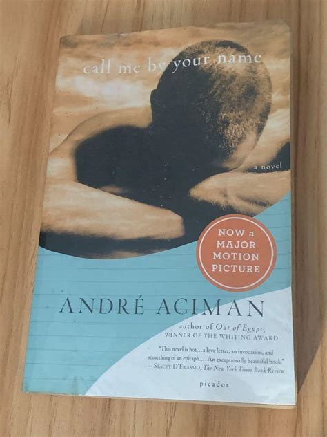 Andre Aciman Call Me By Your Name Hobbies And Toys Books And Magazines
