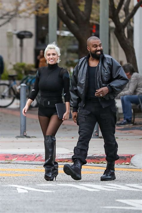 Kanye West And Wife Bianca Censori Look Surprisingly Happy On Dinner Date