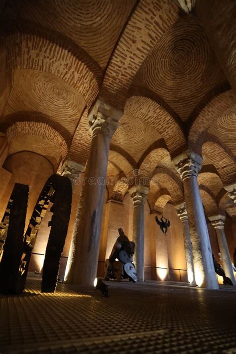 Gulhane Park Cistern In Istanbul Stock Image Image Of Darkness