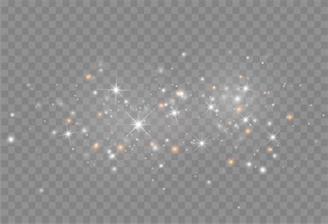 Premium Vector Vector Glowing Stars Glitter Effect Isolated On