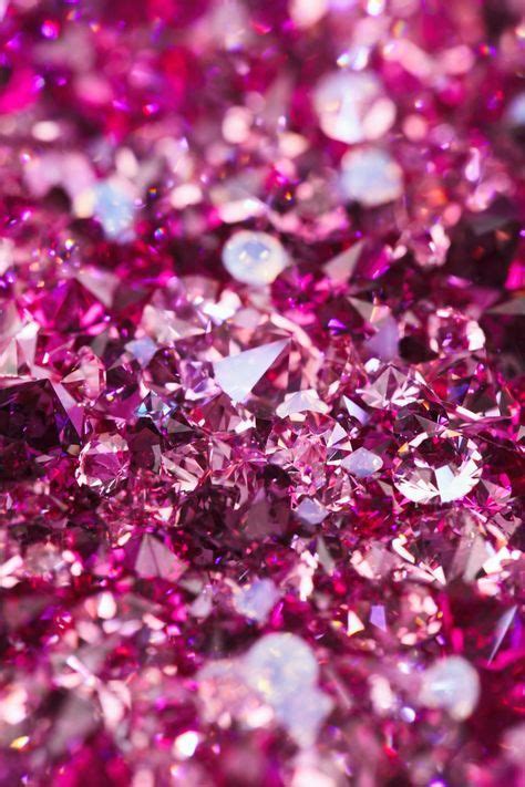 Pink Jewels Pink Diamond Wallpaper Pink Glitter Background Pink