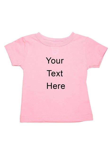 Catchy Custom Printed Personalized T Shirt For Baby Girls Ebay