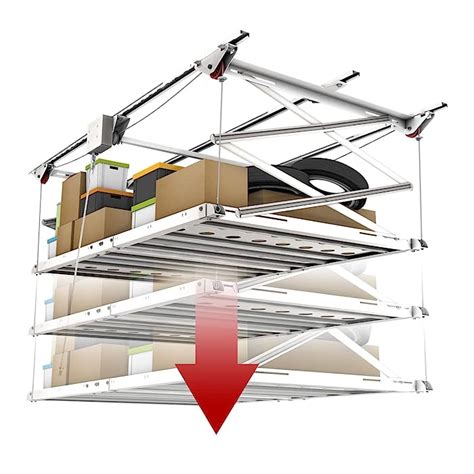 Buy E Z Garage Storage Syzzor Loft Retractable Overhead Garage Storage