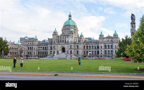 British Columbia Parliament Buildings In Victoria Capital Of British