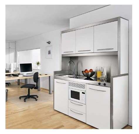 De différentes longueurs ce bloc de cuisine pour studio sintègre idéalement à lespace disponible. Petite cuisine pour studio | Kitchen design, Tiny kitchen, Mini kitchen