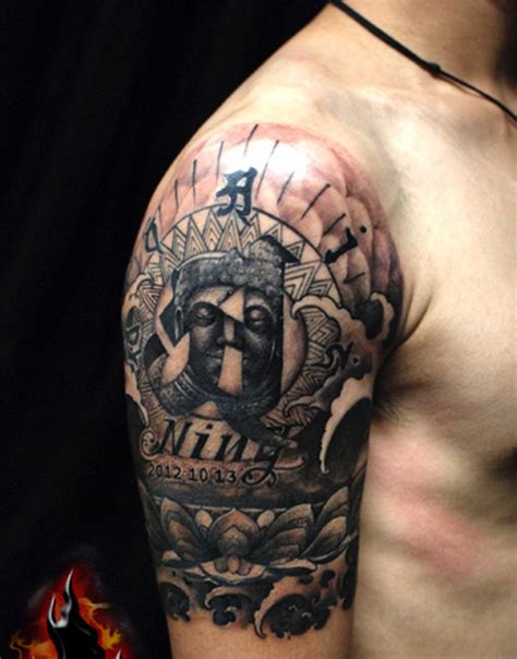 It is considered that the star tattoo on the chest or a shoulder will help a person to get back on the right path. 53 Adorable Religious Shoulder Tattoos