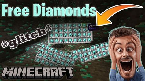 Unlimited Diamonds Glitch In Minecraft Bedrock Mcpe Xbox Ps4