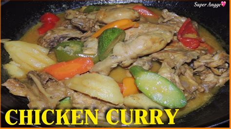 SIMPLE CHICKEN CURRY Quick Easy Recipe Tasty Chicken Curry