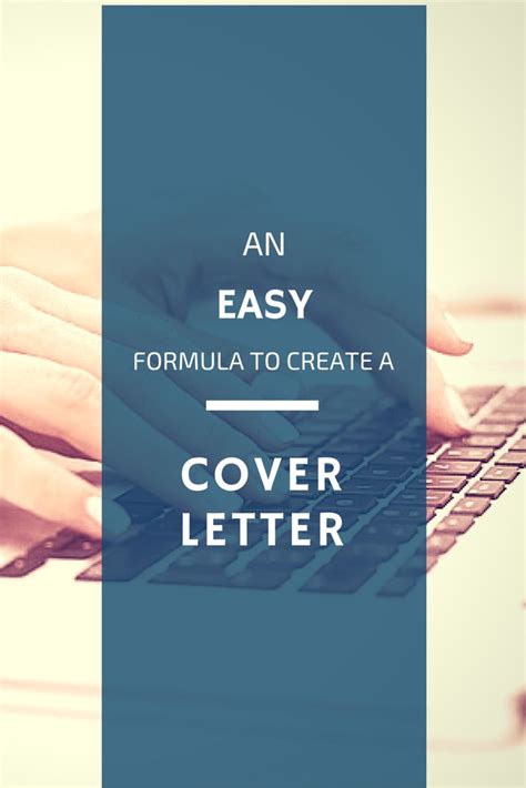 You don't talk about your grasp of written elvish. Super Easy formula to create a cover letter | Cover letter ...