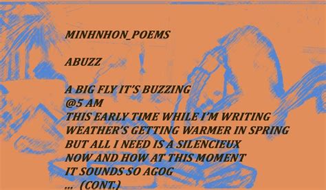 A Buzz ~minhnhon In 2020 Poems Writing Poetry Poems In English
