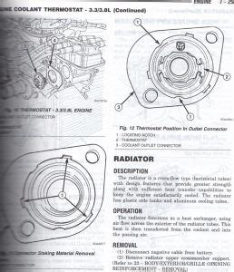 If your motor stays too cold it will operate inefficiently and your heater will function poorly. 2002 Chrysler Town and Country Thermostat: Looking for ...