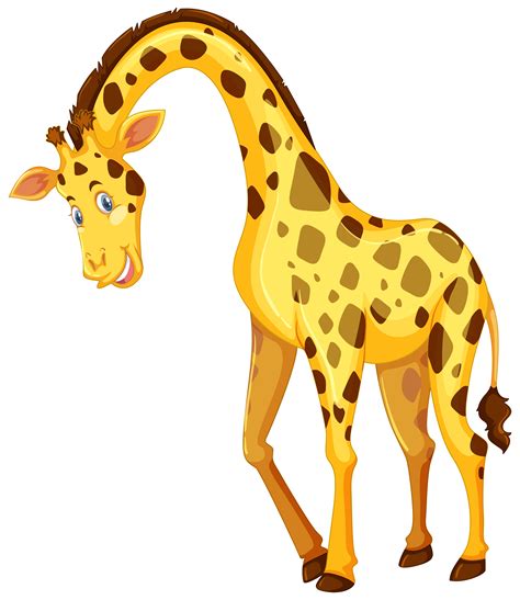 Giraffe Vector Svg