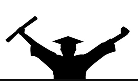 Graduate Silhouette Clipart 10 Free Cliparts Download Images On