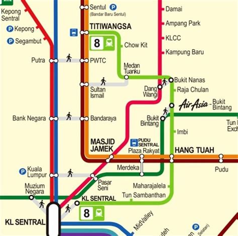 Lrt Route Map Kl