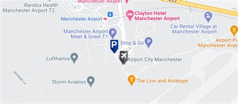 Manchester Airport Terminal Map