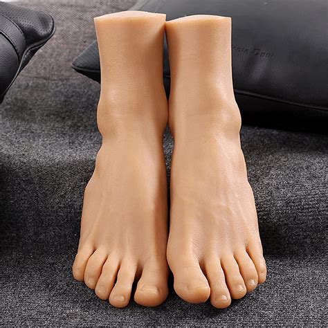 Amazon Com TZYY Silicone Mannequin Foot Silica Gel Foot Mannequins