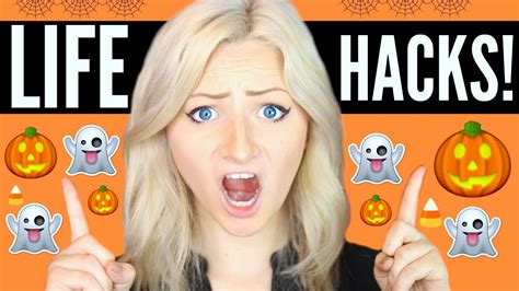 Life Hacks Halloween Kalista Elaine Youtube