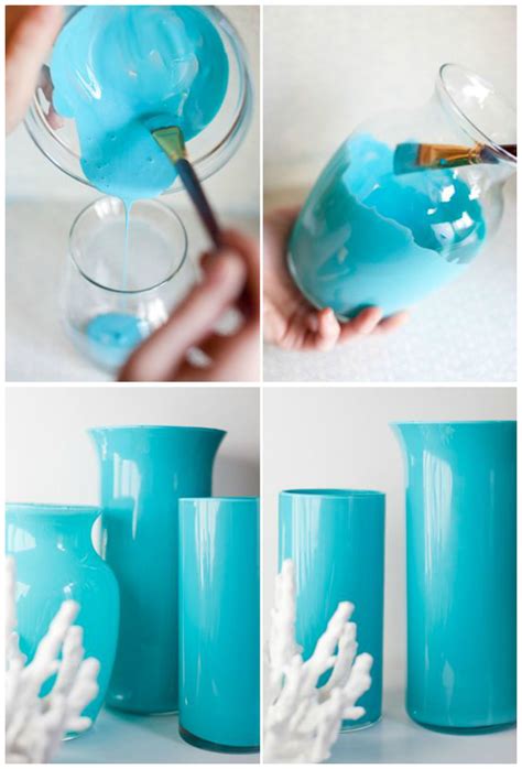 Enamel Painted Vases Easy And Beautiful Sugar And Charm Diy
