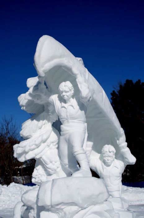 ♥ Everything To Share ♥ ღ Amazing Snow Sculptures ღ