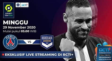 Rcti (singkatan dari rajawali citra televisi indonesia) adalah stasiun televisi swasta indonesia pertama. Paris Saint-Germain vs Bordeaux, Live Streaming di RCTI ...