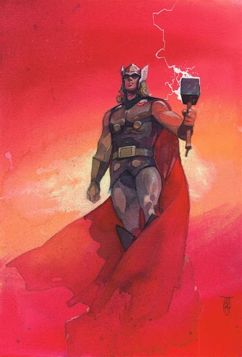 Thor Alex Maleev Comic Art Thor Comic Art Marvel Comic Character