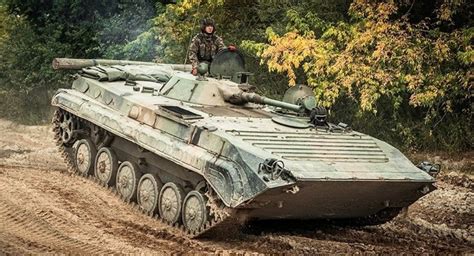 Poland Continues To Reinforce Ukraine With Armor Now The Bmp 1 On The