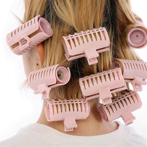 10 Pcsset Hair Rollers Electric Tube Heated Roller Hair Curly Styling