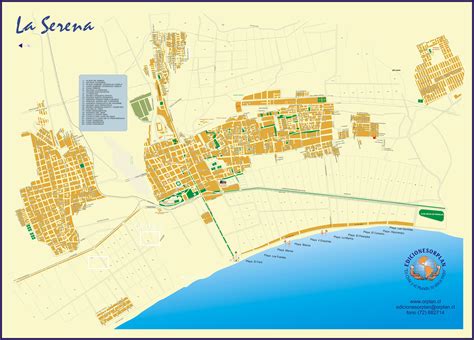 It is a perfectly charming chilean town and there is plenty to see and do nearby. La Serena Map - La Serena Chile • mappery