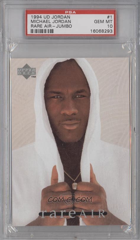 1988/89 fleer #17 michael jordan basketball card. 1994 Upper Deck Michael Jordan Rare Air Tribute Set ...