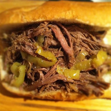 Whats Cooking In The Burbs Slow Cooker Italian Beef Sandwiches Slow