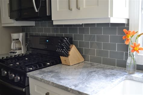 We carry glass, blue, and white subway tile at unbeatable prices. Pebble Gray 3x6 Glass Subway Tiles | Glass subway tile ...