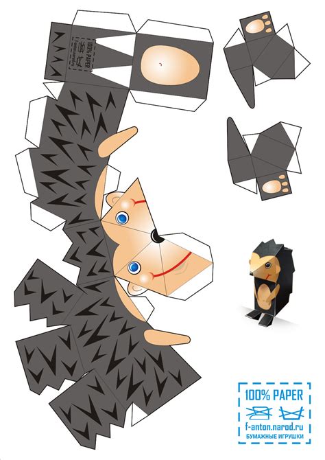 Игрушки из бумаги Паперкрафт Toys From The Paper Papercraft