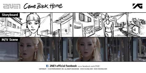 2ne1 release storyboard for come back home mv allkpop