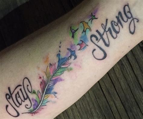 Stay Strong Tattoo Design Ideas - 17 Spirited Collections | SloDive