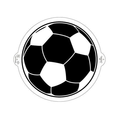 Stencil Soccer Ball