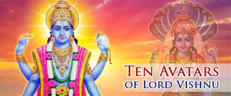 Ten Avatars Of Lord Vishnu