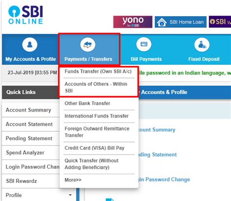 Sbi Net Banking Sbi Online Banking Sbi Internet Banking