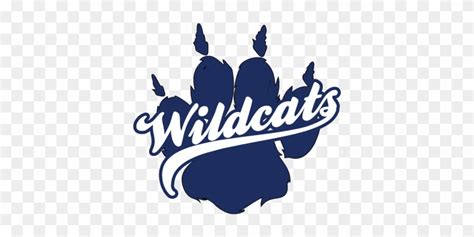 Wildcat Paw Print Logo