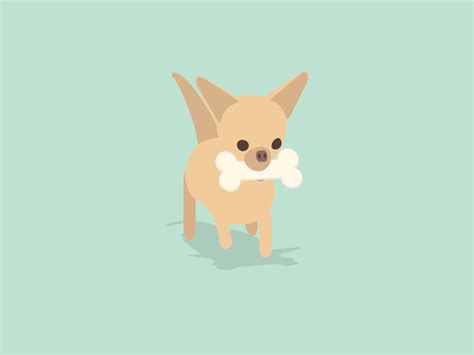 Chihuahua Dog Animation Animation Art Character Design Cute Cartoon