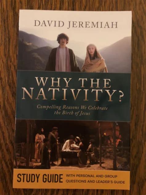 Dr David Jeremiah Why The Nativity Study Guide 1124 Picclick
