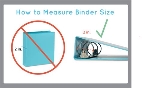 How A Binder Sizes Chart Can Help You Choose The Right Binder For Your