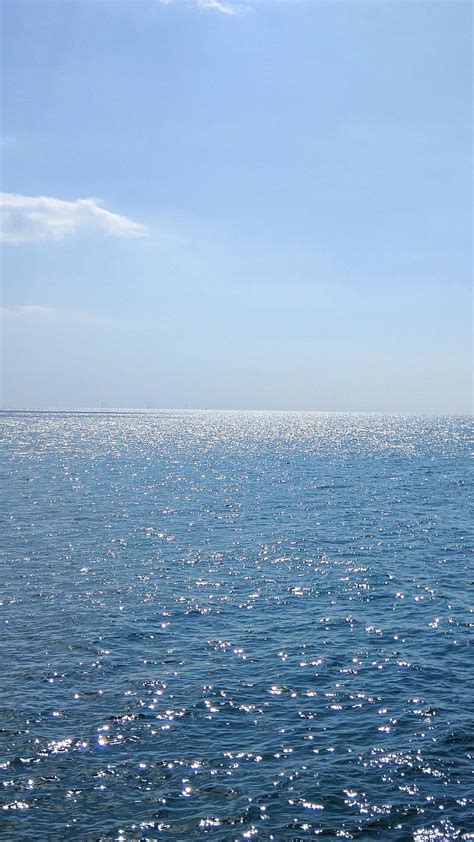 Nature Ocean Outdoors Sea Water Resized Glitter Ocean Hd Phone